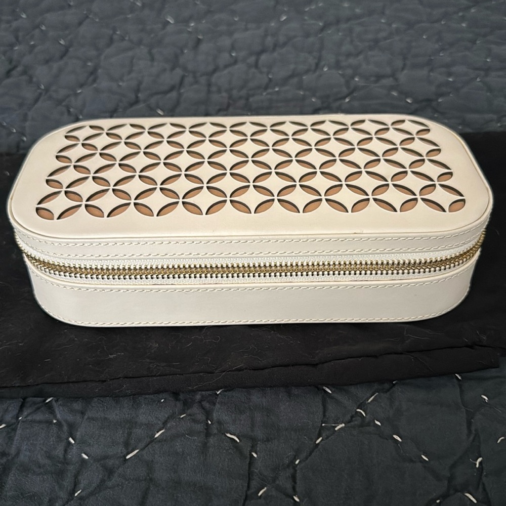 WOLF Palermo Leather Jewelry Travel Case